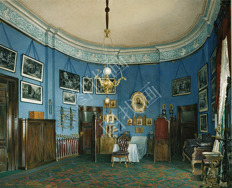 The Bedroom of Crown Prince Nikolai Alexandrovich